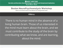 Tablet Screenshot of bostonneuropsa.net